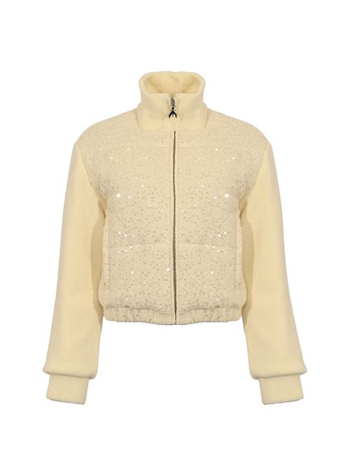 Bomber in misto lana con paillettes Patrizia Pepe | 2O0191 A657W407